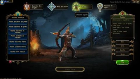 Drakensang character selection. Drakensang Online
