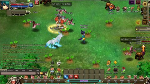 Crystal Saga gameplay. Crystal Saga