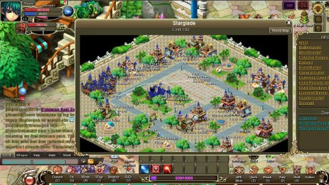 Crystal Saga World Map. Crystal Saga